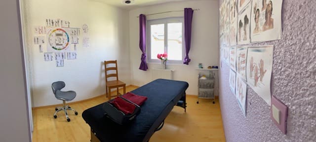 Cadre agréable pour vos massages drainage lymphatique et kinésiologie sur La Roche sur Foron 